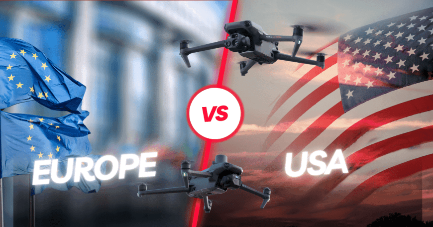 De verschillen tussen dronewetten in de verenigde staten en europa begrijpen