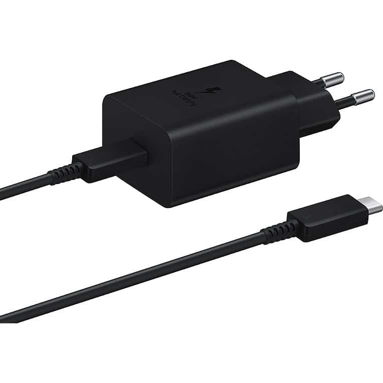 Samsung - USB-C adapter (met C naar C kabel 1,8m) - zwart - (45W)