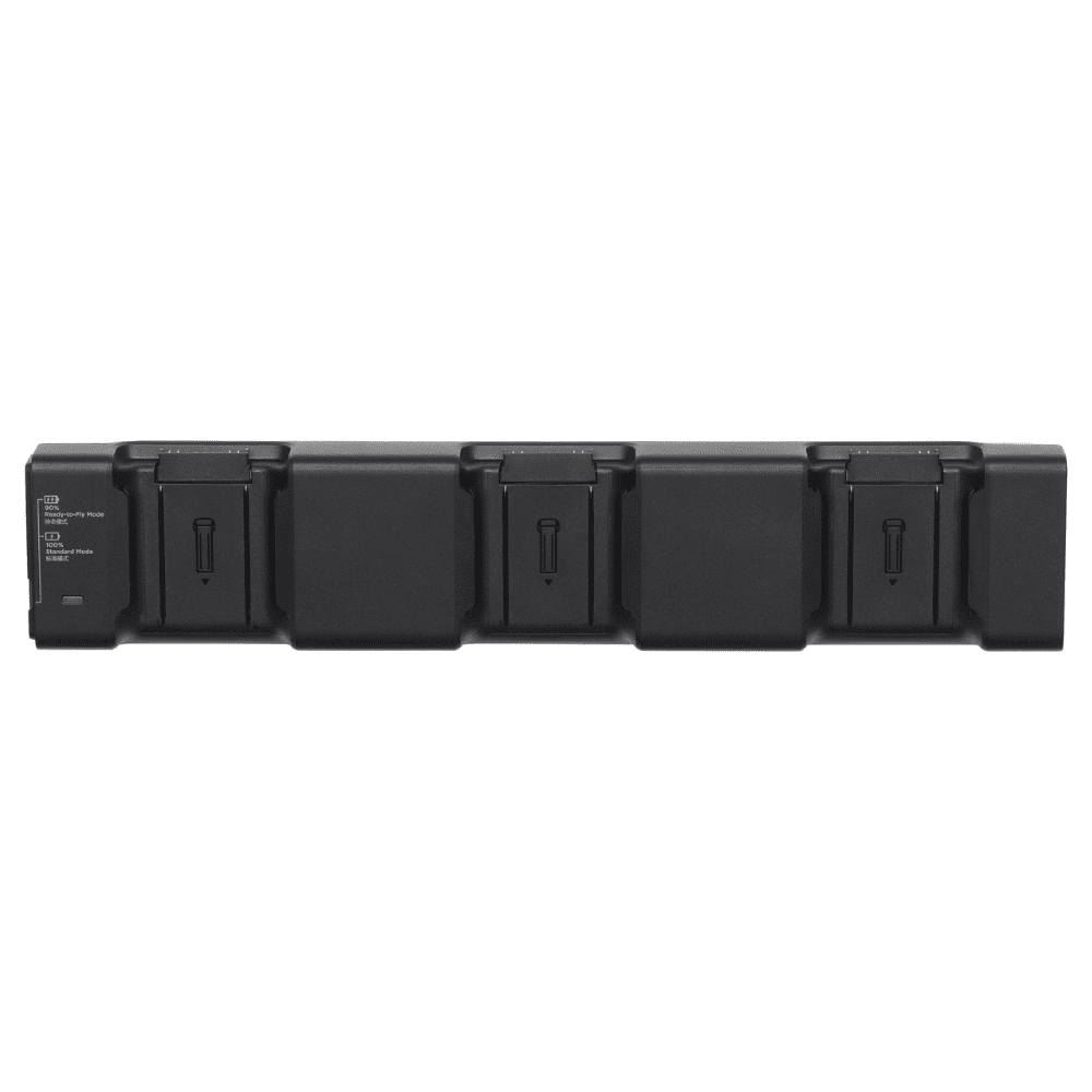 Chargeur de batterie pour drones avec quatre emplacements