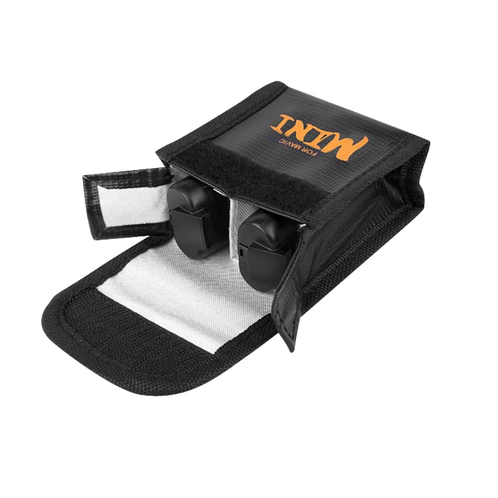 Sunnylife - Sac de sécurité pour 2 batteries pour DJI Mini/Mini 2/SE