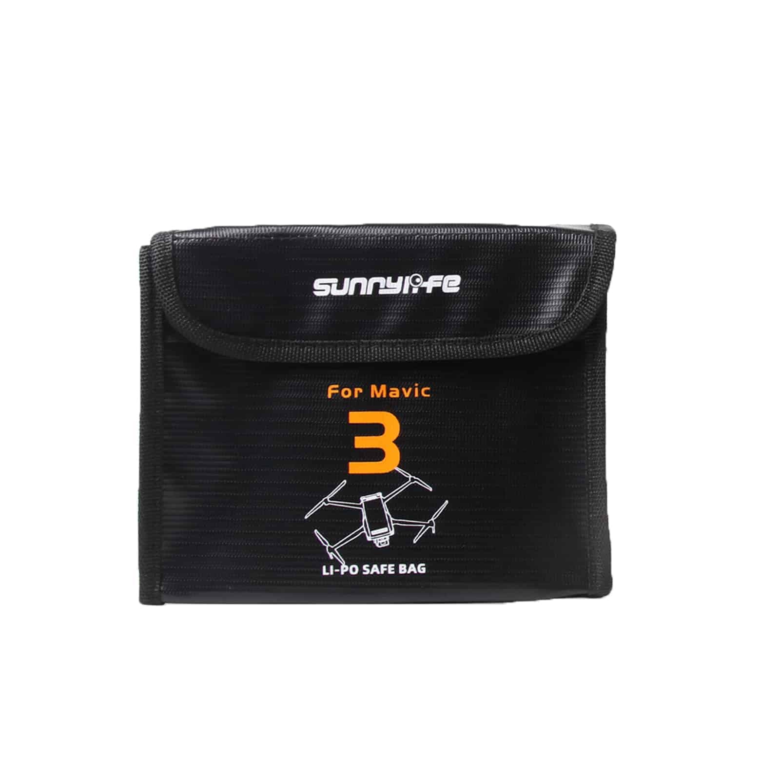 Sunnylife - Safety bag for 3 batteries for DJI Mavic 3