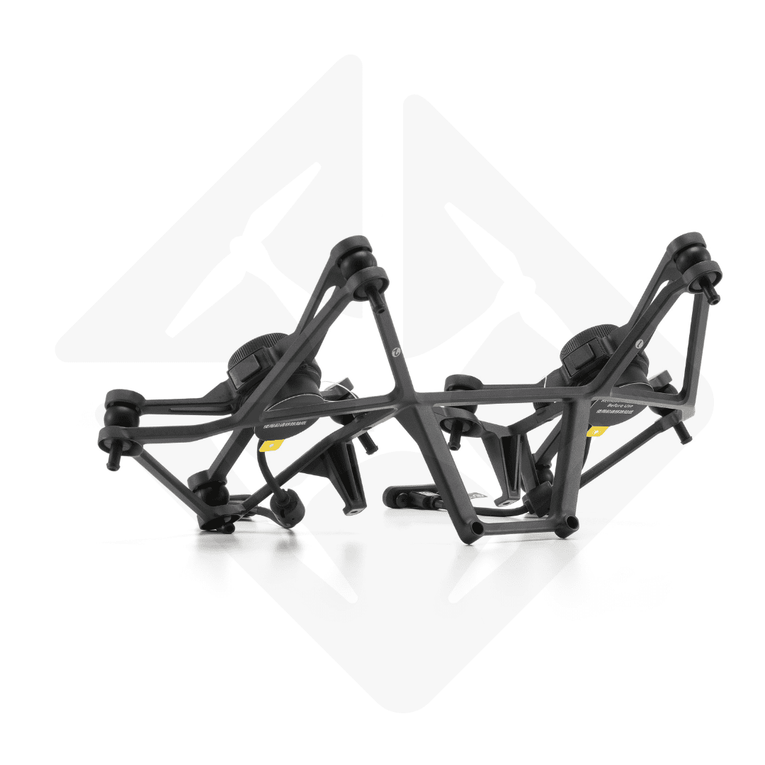 Fahrradhalterung für Vorderrad-Carbon Seitenansicht