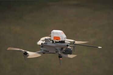 Sniffer4D Nano 2 Plus Méthane sur un DJI Matrice 4E en vol