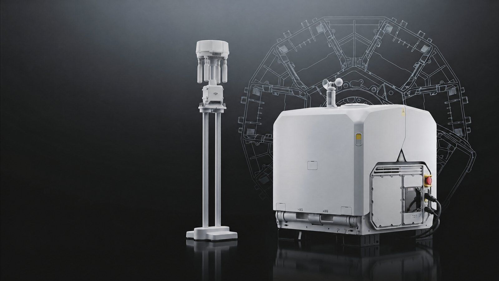 DJI Dock 4 en DJI O4 Ground Station