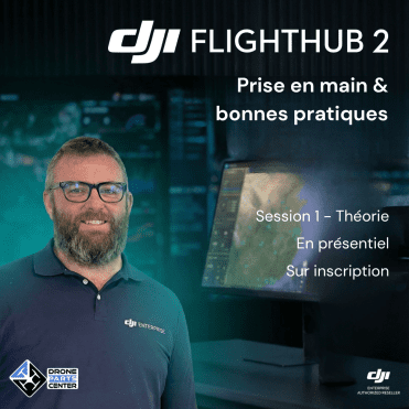 Publicité formation DJI Flighthub 2.