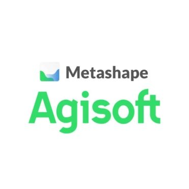 Logo d'Agisoft Metashape, logiciel de photogrammétrie.