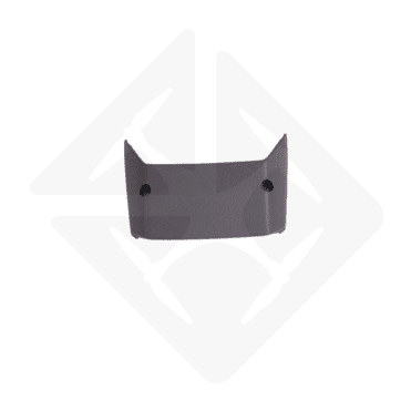 Coque inférieure grise pour le drone DJI Mavic 3, vue de dessus avec deux trous de fixation.