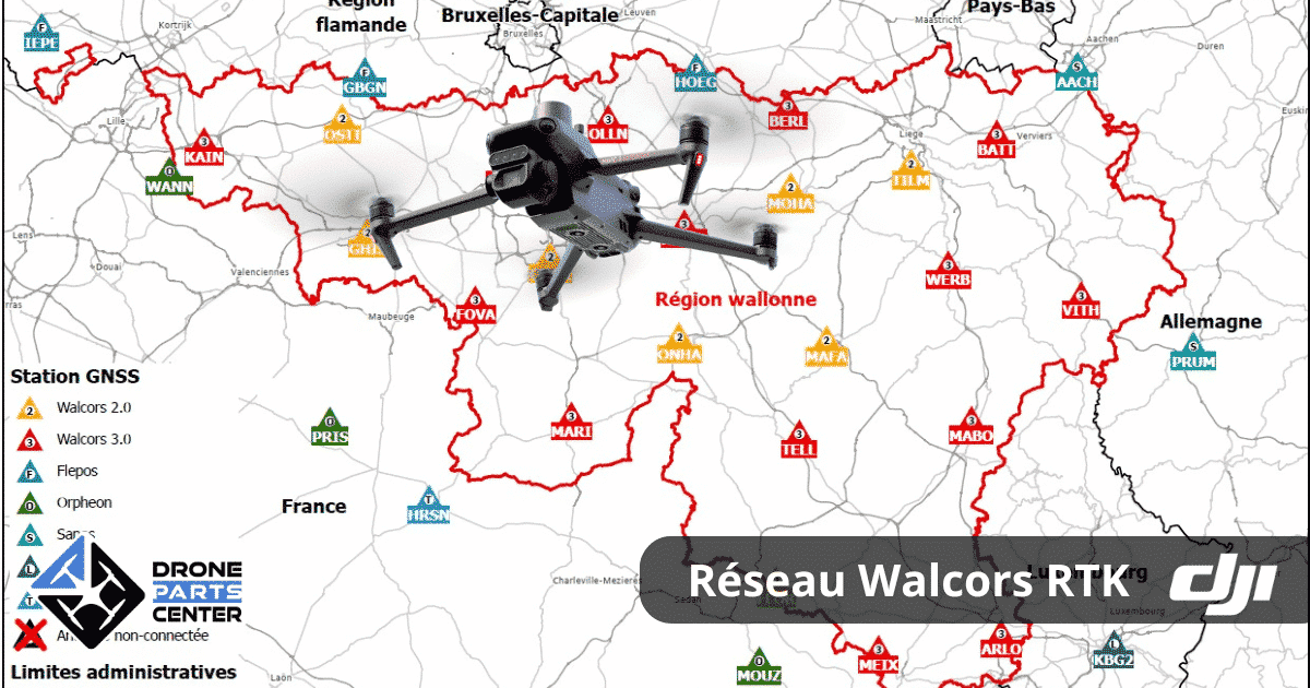 Walcors RTK professional drones