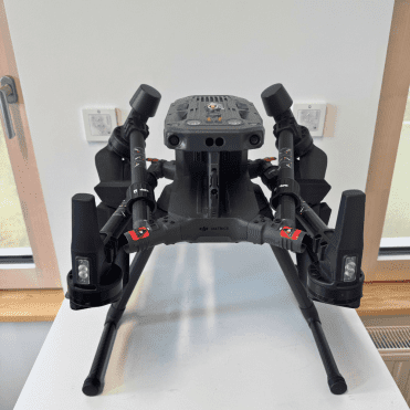 DJI Matrice 300 RTK déplié, vue de face
