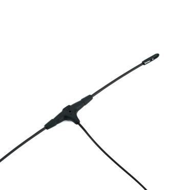 Fishing reel with black line.