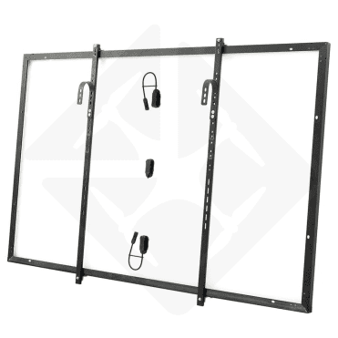 Flat screen wall mount, universal fastening
