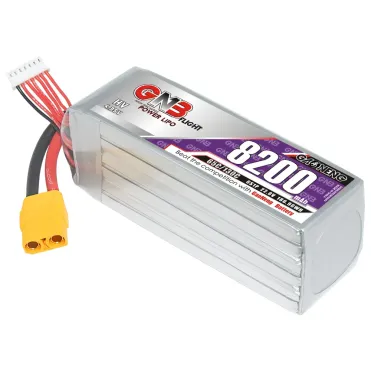 GNB 6S 8200mAh 65C Batterij Zijaanzicht FPV Drone