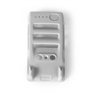 Het plastic landingsgestel van de DJI Mavic Mini drone met indicatorlampjes.