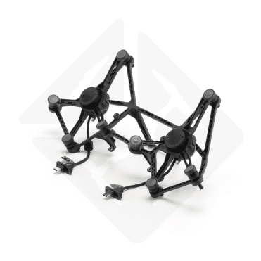 Anti-vibratie microfoonhouder, zwart en complex.