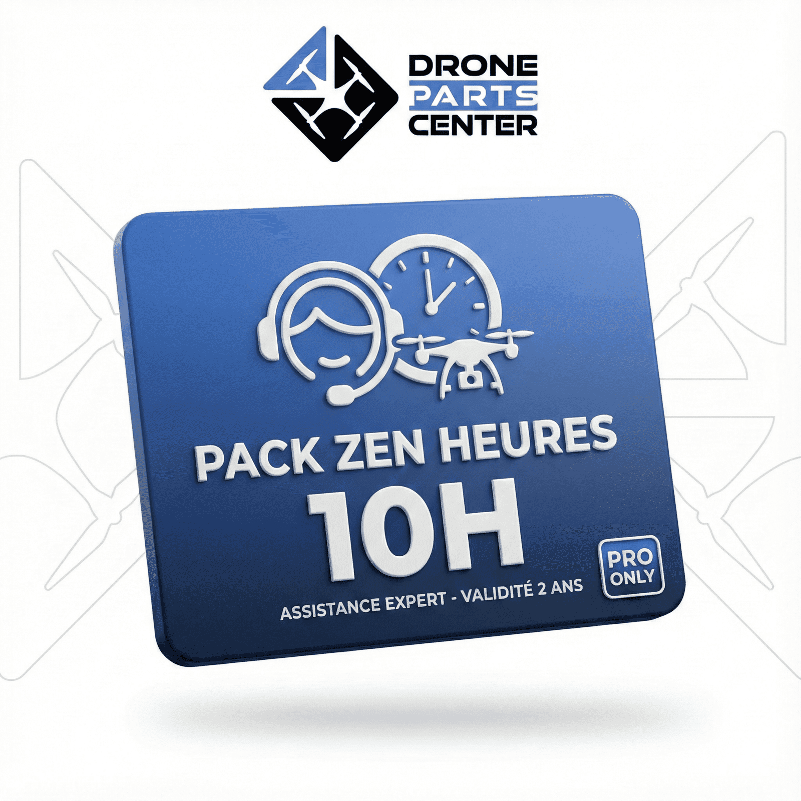 10 uur Pro Drone Assistance Pack.