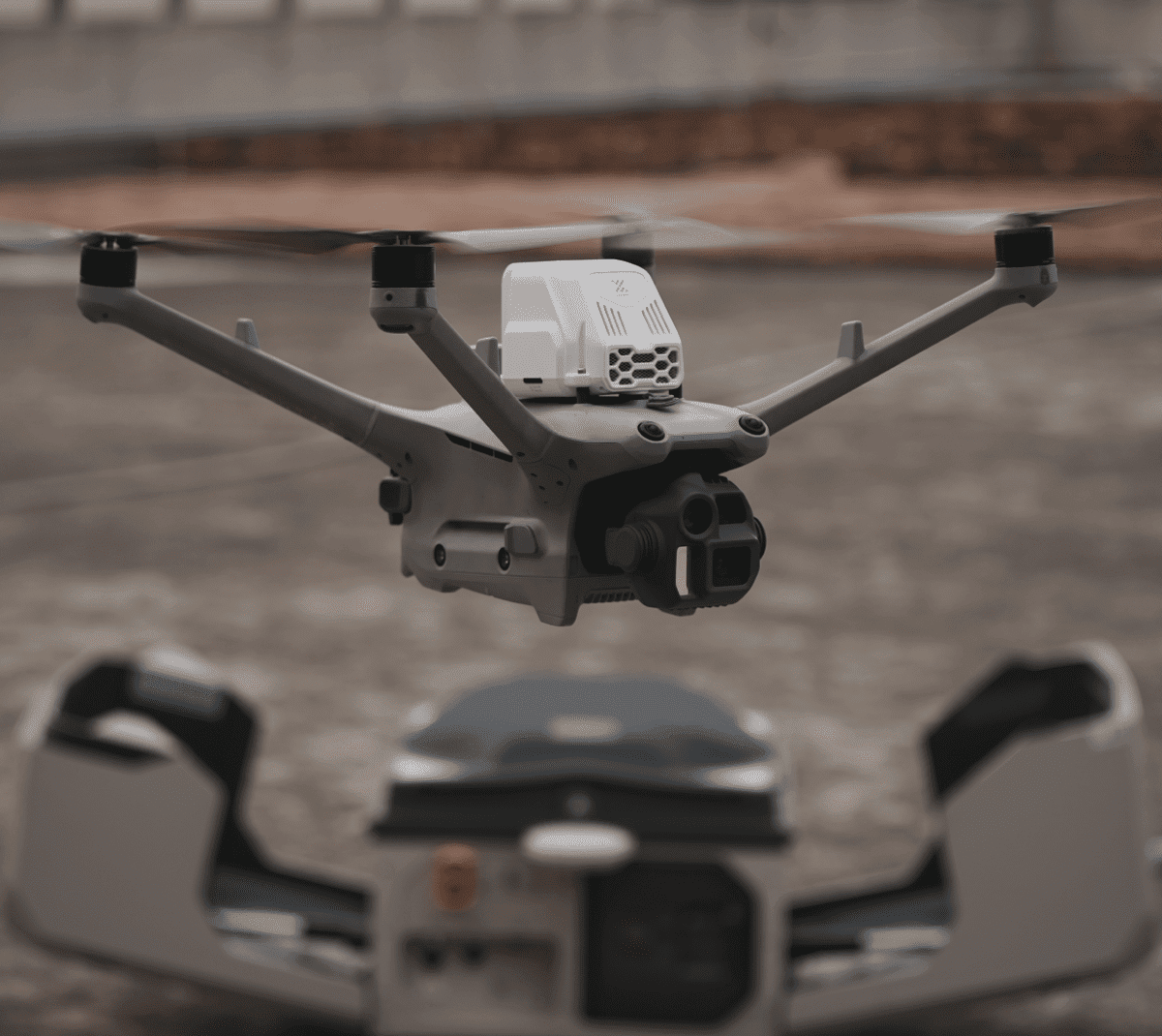 Sniffer4D Nano2+ mounted on DJI Matrice 4D drone