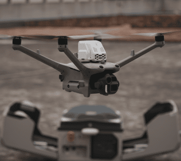 Sniffer4D Nano2+ mounted on DJI Matrice 4D drone