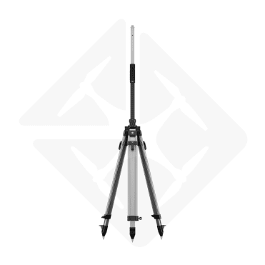 Trépied et poteau D-RTK 3 pour la collecte de données de terrain.
