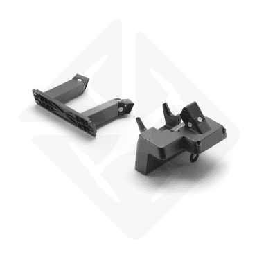 Op het voertuig gemonteerde DJI Dock 3 met gimbal voor optimale stabilisatie.
