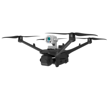 MetScan Nano 1F sur drone DJI, autre vue de trois quarts