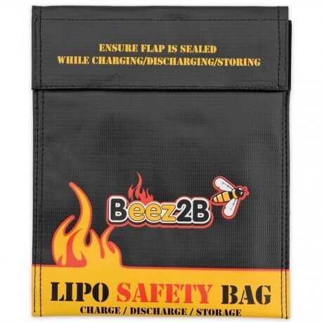 Sac de securite batterie LiPo Beez2B 180 x 220 mm