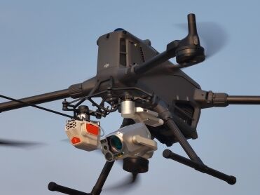MetScan V1P et Sniffer4D Nano 2 Plus Méthane sous un DJI Matrice 400