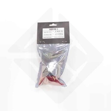 Moteur pour drone DJI Inspire 2 présenté dans un emballage transparent avec étiquette.