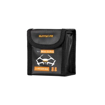 Sunnylife - 2 Akkus Sicherheitstasche für DJI Mini 3/Mini 3 Pro